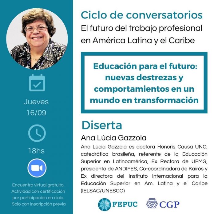 Ciclo de conversatorios: El futuro del trabajo profesional en América ...