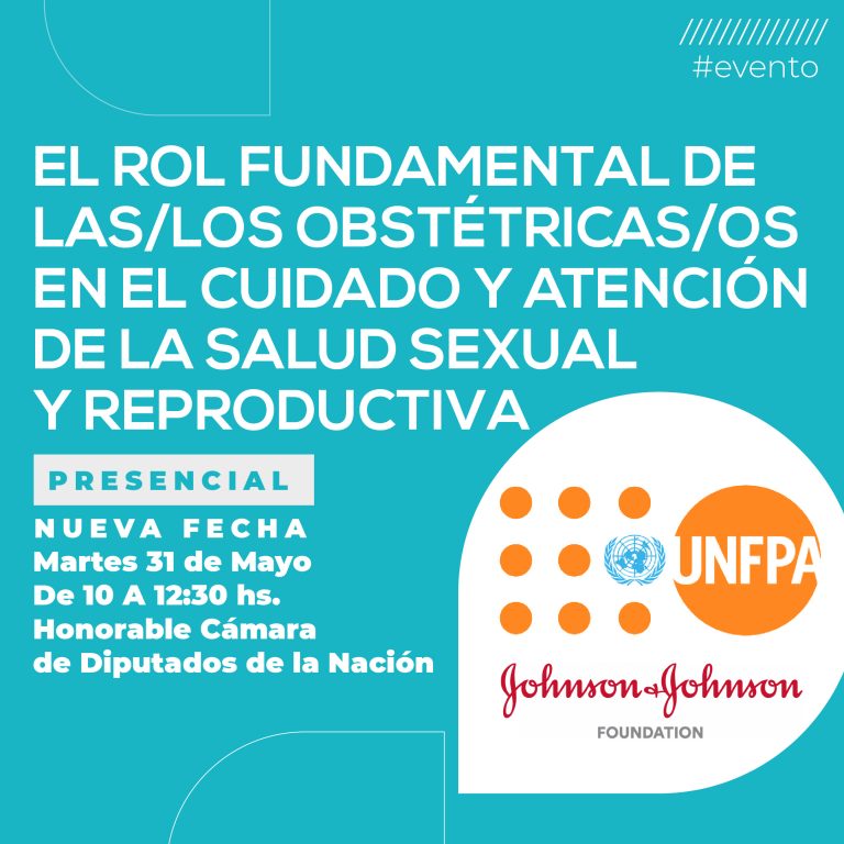 Nueva fecha: «El rol fundamental de las/os obstétricas/os en el cuidado y atención de la salud sexual y reproductiva»