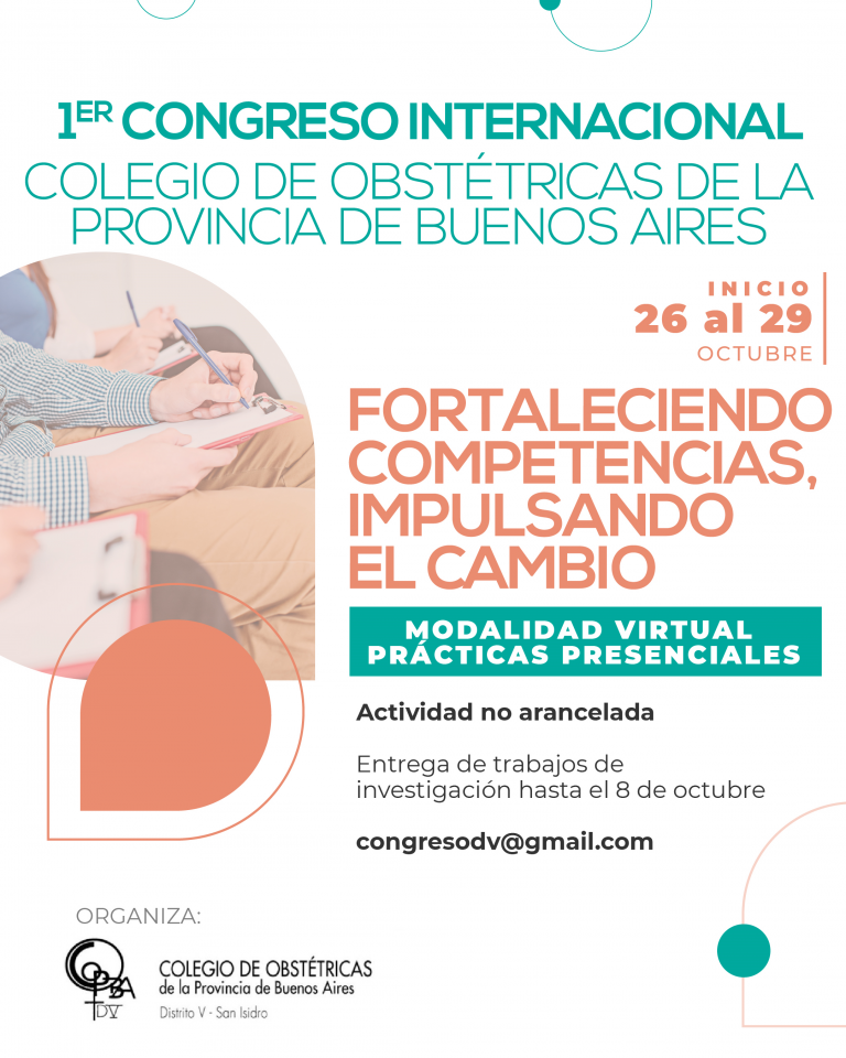 1er Congreso Internacional COPBA DV: Fortaleciendo competencias, impulsando el cambio