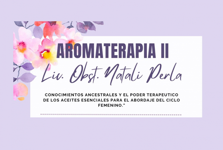 Curso virtual: Aromaterapia II