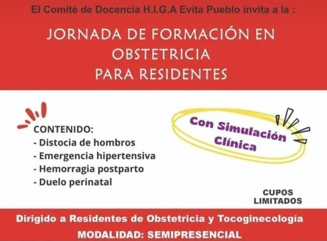 Jornada de formación en obstetricia para residentes