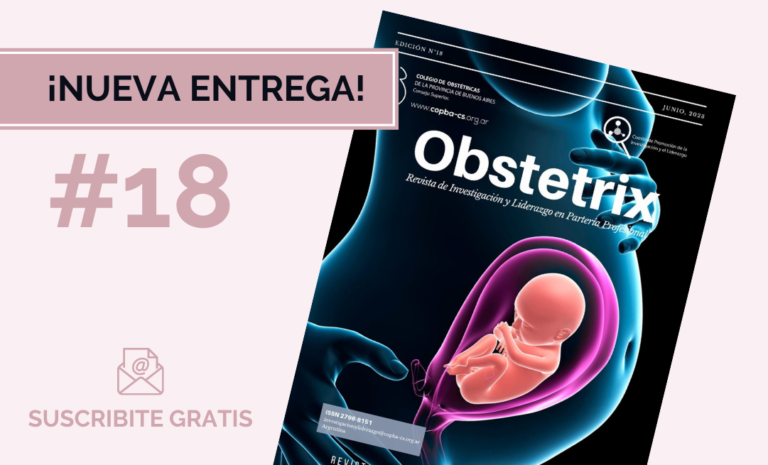 Revista Obstetrix n° 18 ¡Nueva edición!
