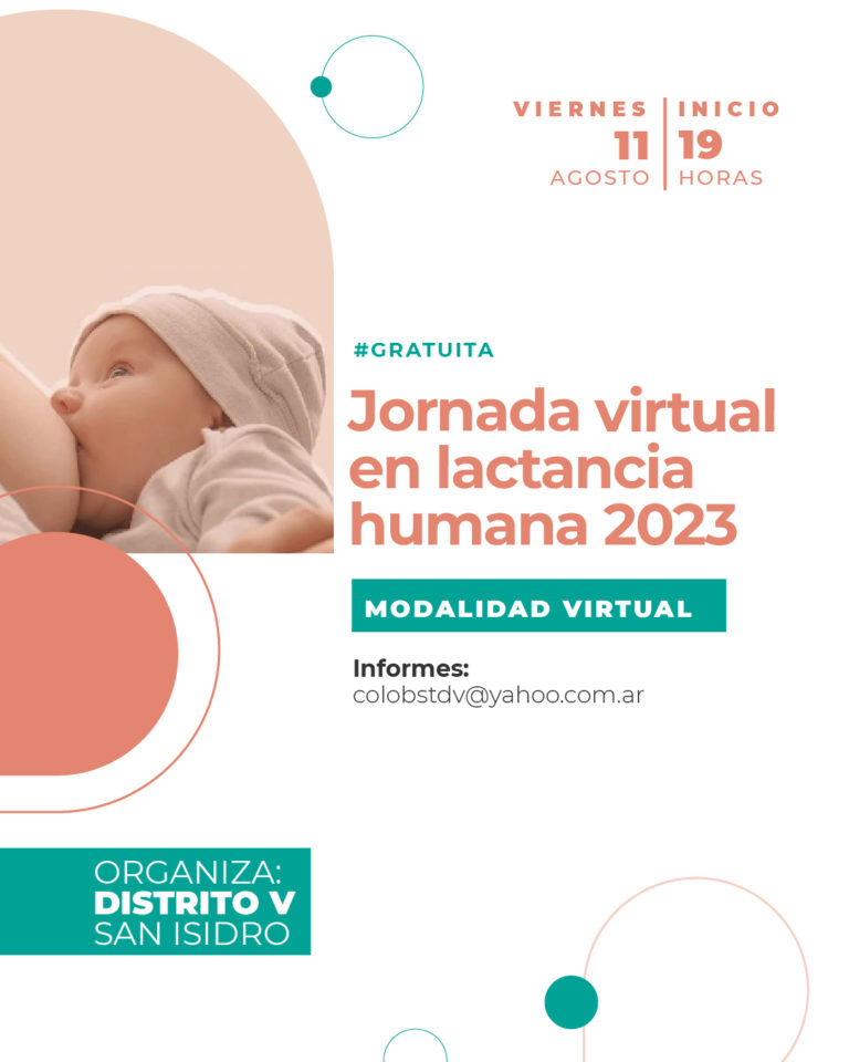 Capacitación Gratuita: Jornada Virtual en Lactancia Humana 2023