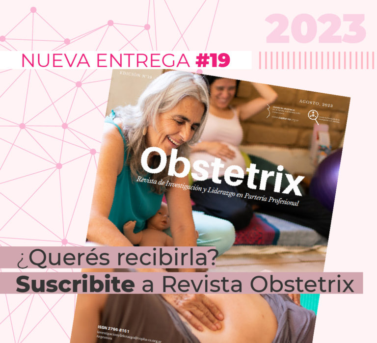 Revista Obstetrix n° 19 ¡Nueva edición!