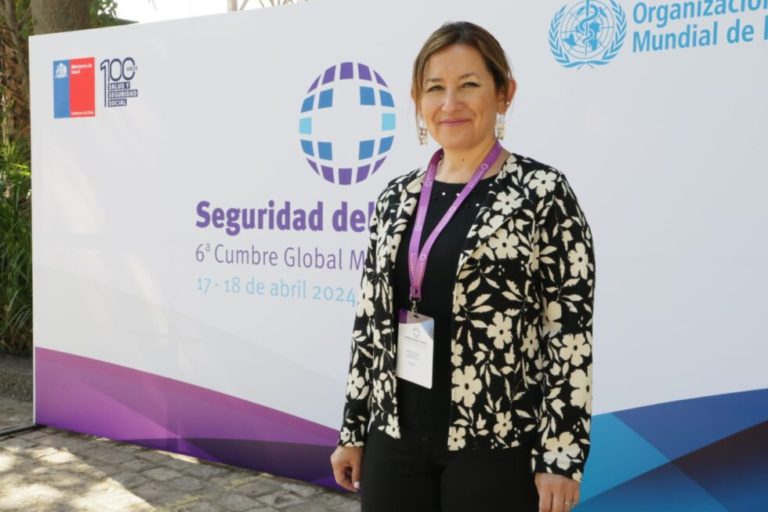 Sandra Oyarzo expuso en la 6° Cumbre Global Ministerial de Seguridad del Paciente 2024