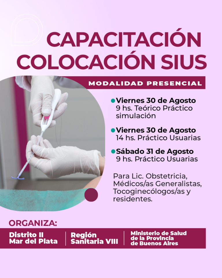 Capacitación en Colocación SIUS