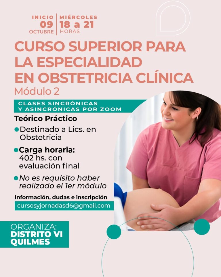Curso Superior para la Especialidad en Obstetricia Clínica: MÓDULO 2