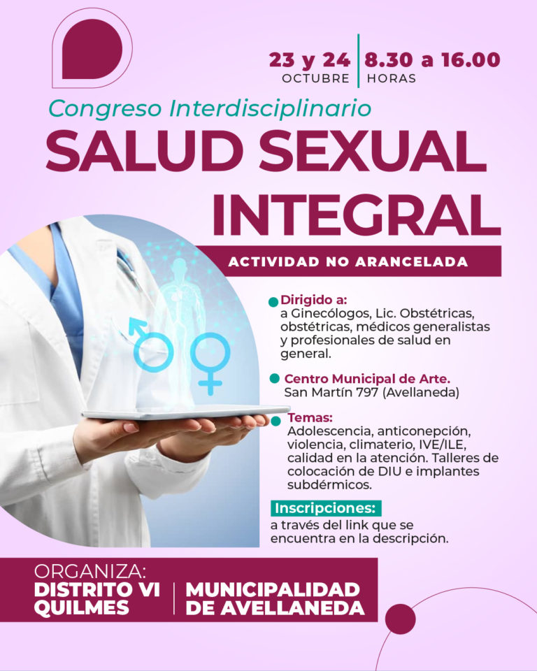 Congreso Interdisciplinario de Salud Sexual Integral