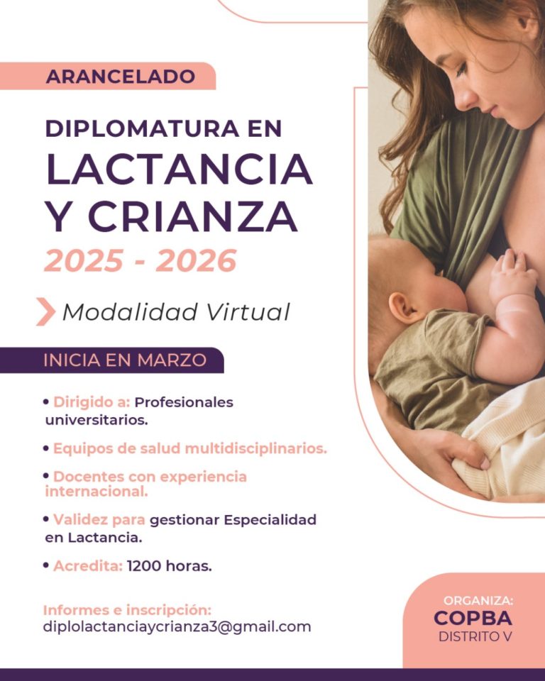 Diplomatura en Lactancia y Crianza 2025-2026