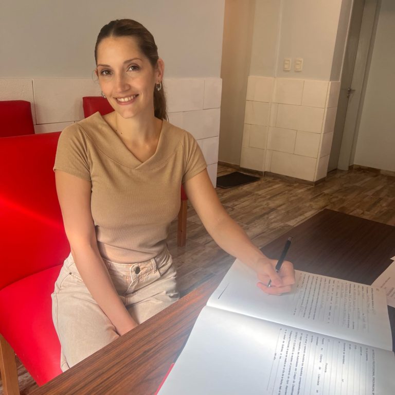 Nueva matriculada se suma a la institución