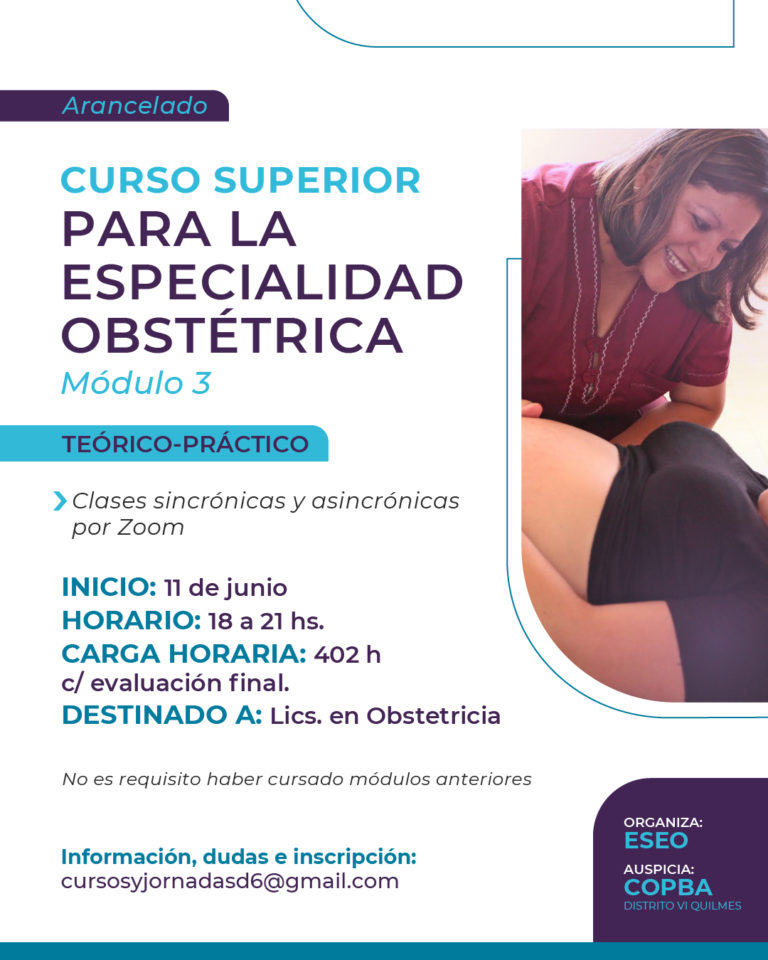 Curso Superior para la Especialidad en Obstetricia Clínica