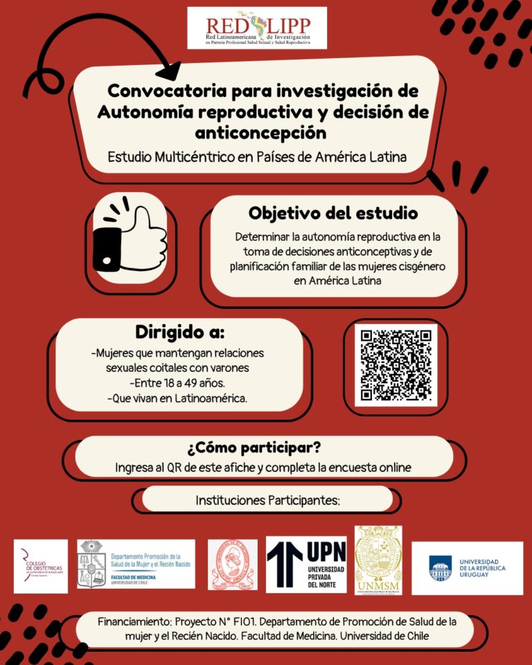 Participá de la encuesta de RED LIPP sobre Autonomía Reproductiva