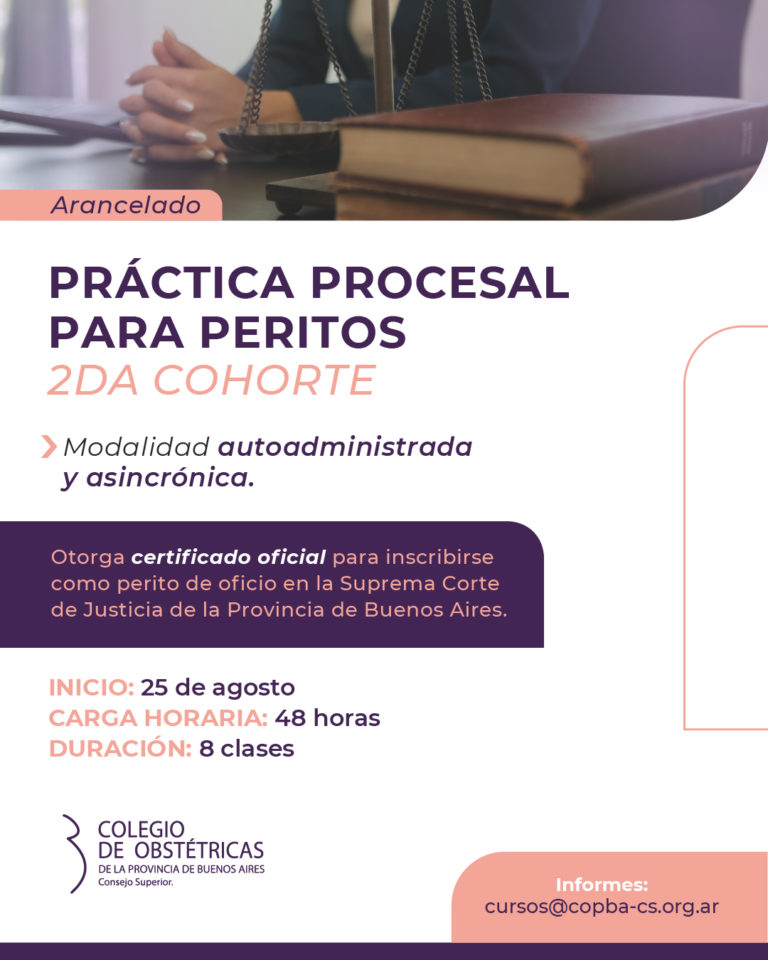 Práctica procesal para Peritos