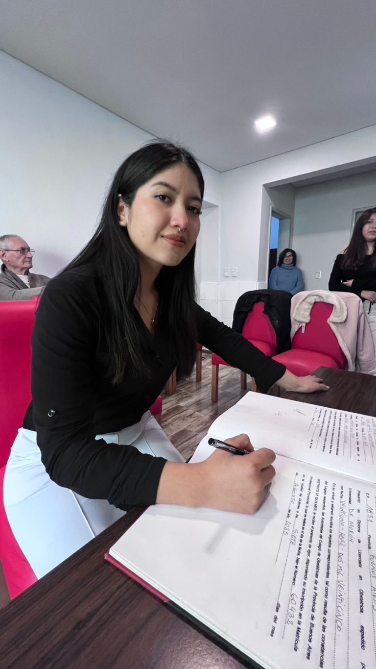 Acto de jura y matriculación en Quilmes