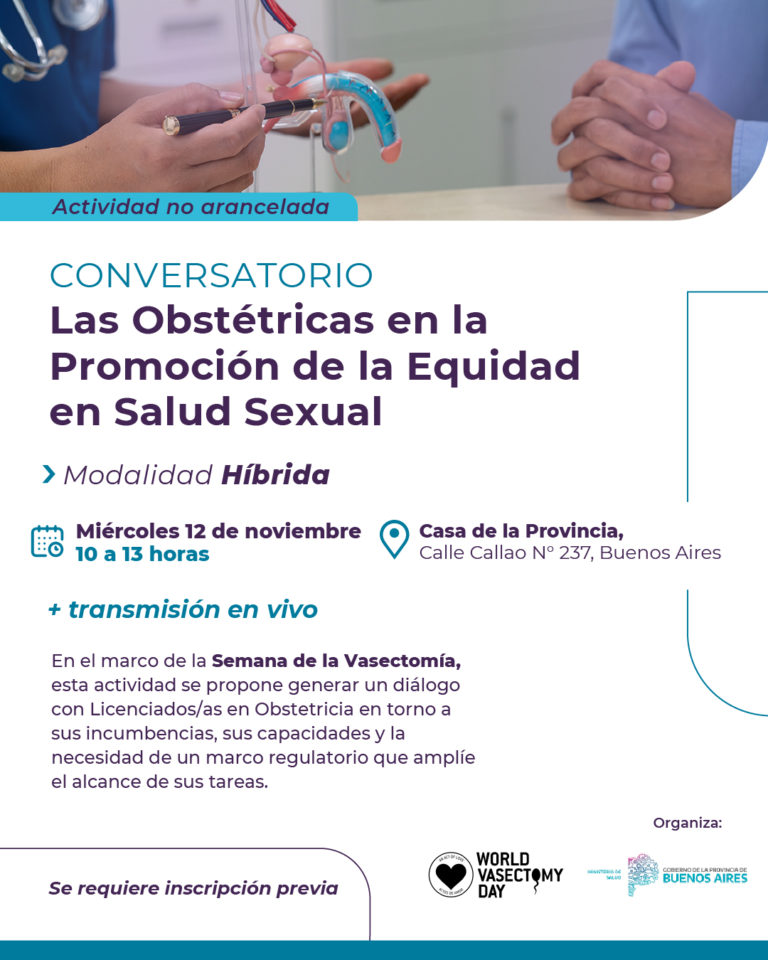 Conversatorio: Las Obstétricas en la Promoción de la Equidad en Salud Sexual