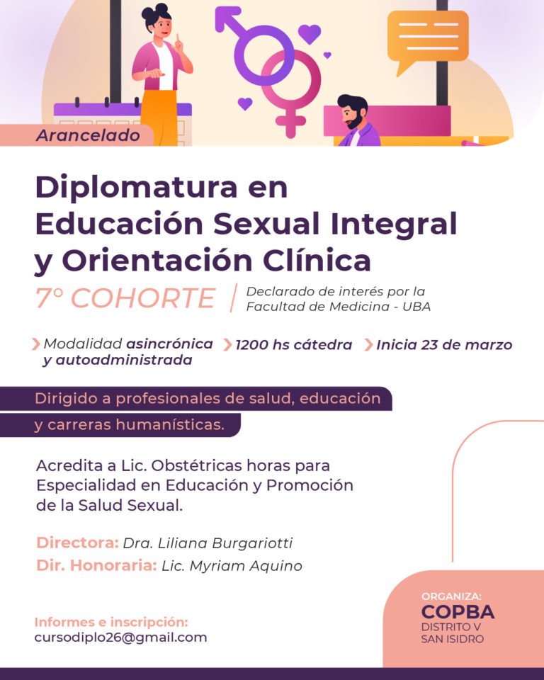 Diplomatura en Educación Sexual Integral y Orientación Clínica