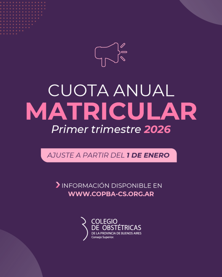 Actualización de la cuota anual matricular 2026