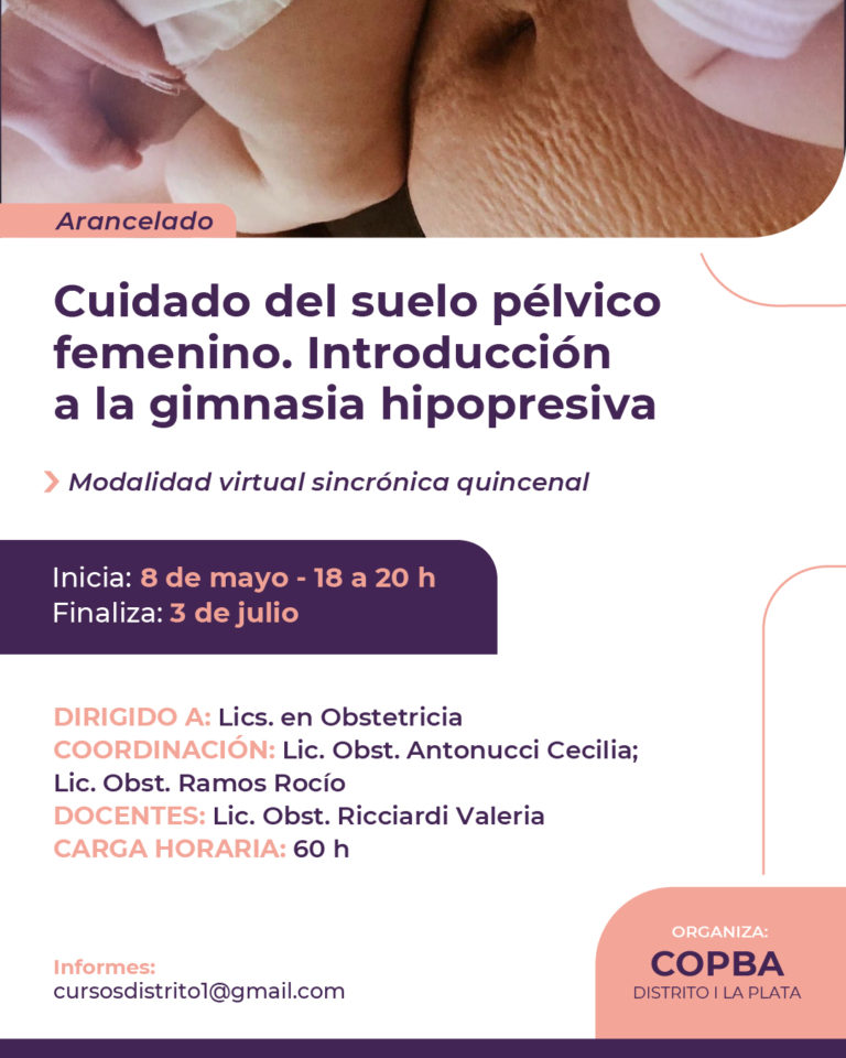 Cuidado del suelo pélvico femenino. Introducción a la gimnasia hipopresiva