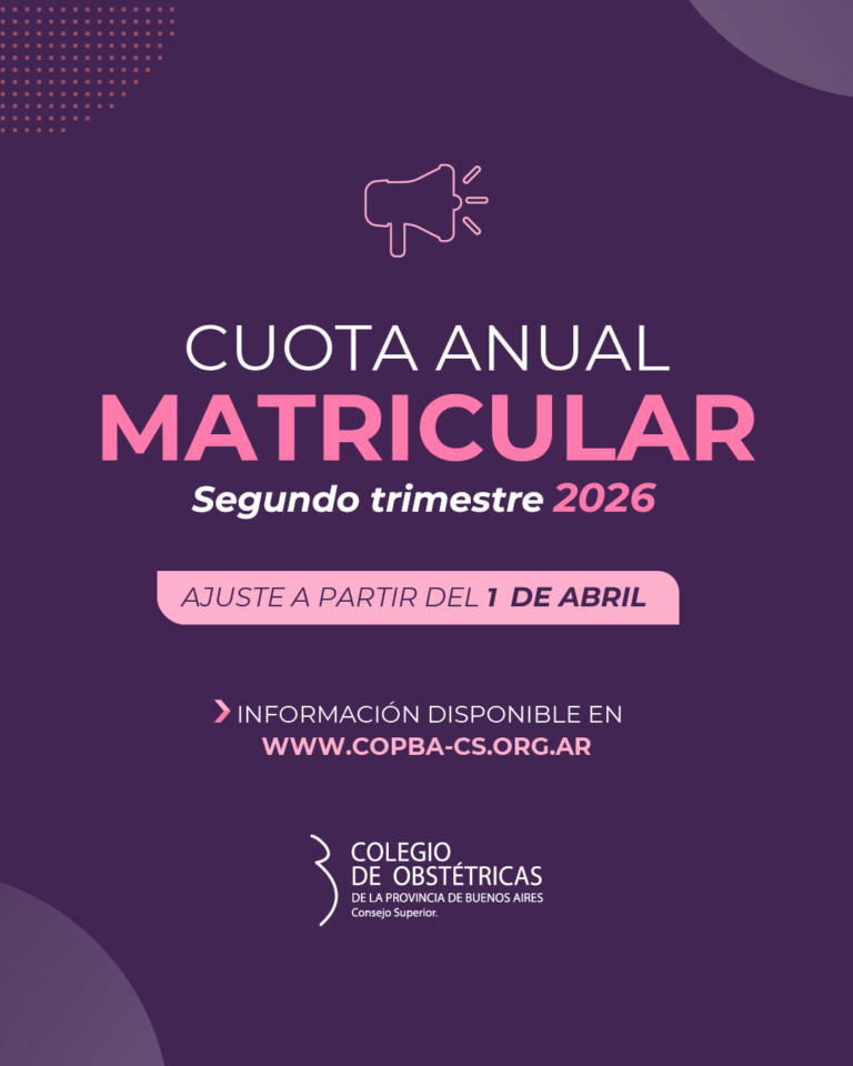 Cuota Anual Matricular para el segundo trimestre del año