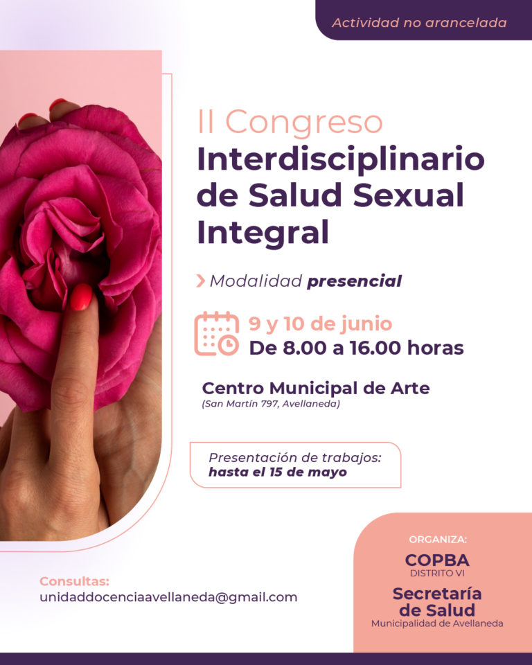 II Congreso Interdisciplinario de Salud Sexual Integral
