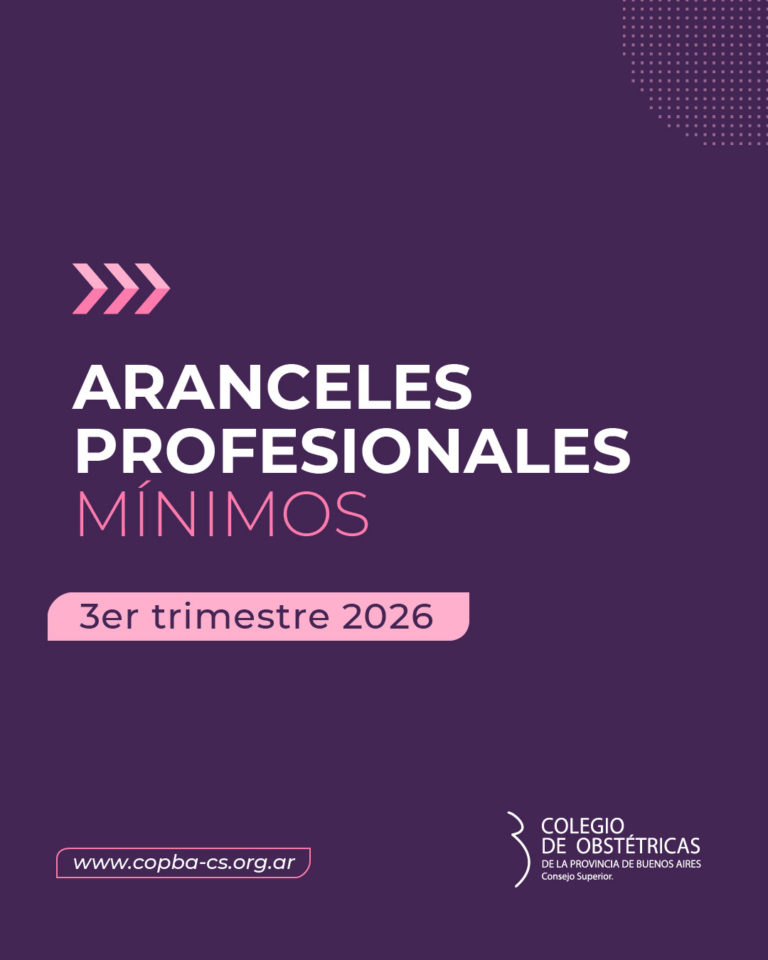 Aranceles profesionales: Actualización para el tercer trimestre 2026