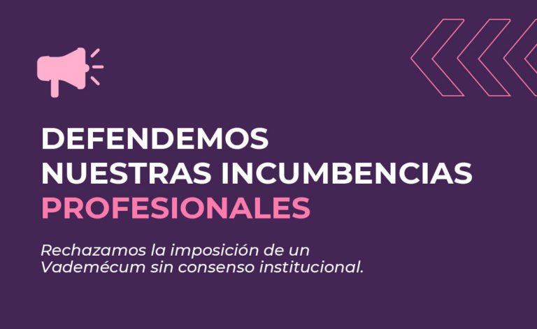 COMUNICADO: El COPBA defiende las incumbencias profesionales y rechaza la imposición de un Vademécum sin consenso institucional