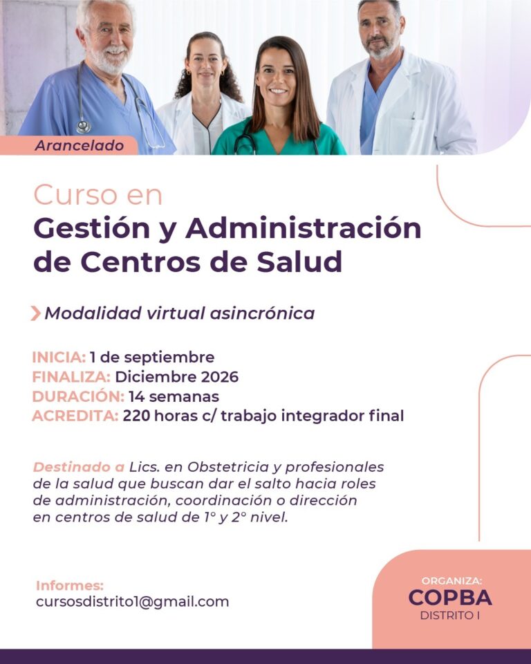 Curso en Gestión y Administración de Centros de Salud