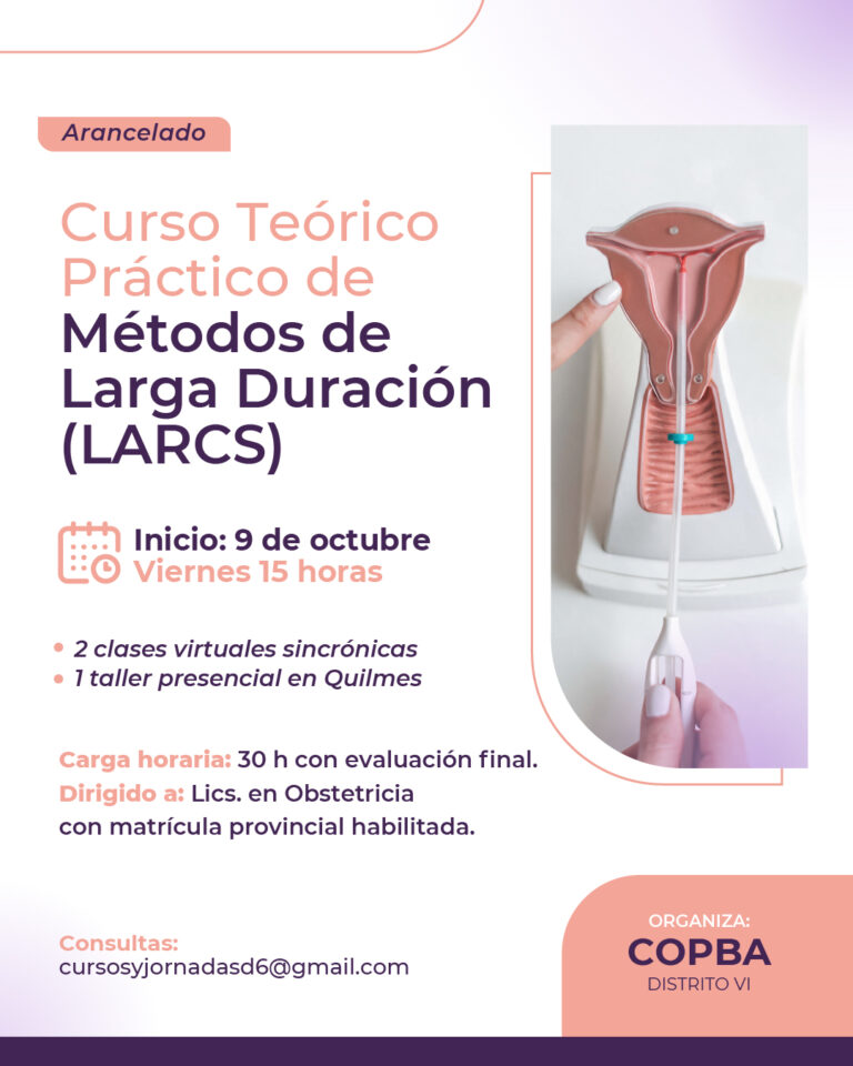 Curso teórico práctico de actualización en LARCs